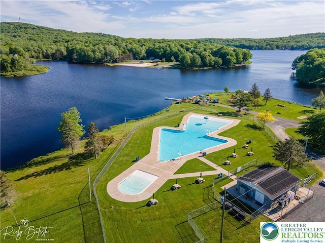 119 Tenicum Trl, Coolbaugh Twp, PA 18347 - aerial view of a nearby body of water