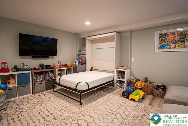 5959 Valley Forge Rd, Upper Saucon Twp, PA 18036 - bedroom with recessed lighting and wood finished floors