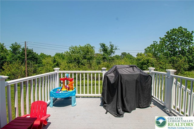 5959 Valley Forge Rd, Upper Saucon Twp, PA 18036 - deck featuring area for grilling