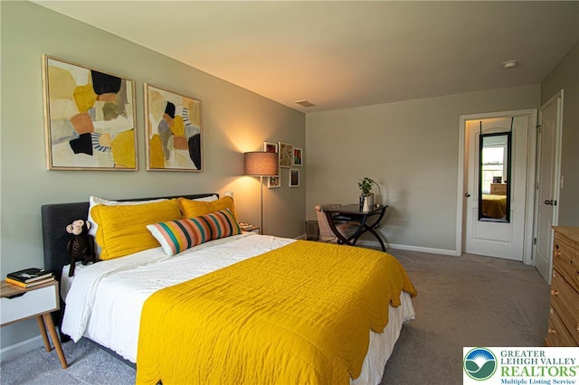 5959 Valley Forge Rd, Upper Saucon Twp, PA 18036 - bedroom with carpet flooring and baseboards