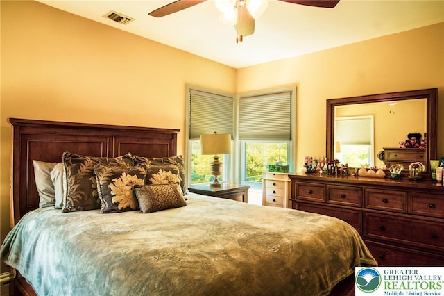 6790 Fairview Ave, Lower Mt Bethel Twp, PA 18013 - bedroom with ceiling fan