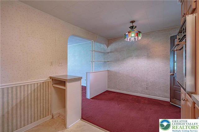 3344 Winchester Rd, Allentown City, PA 18104 - interior space featuring carpet floors and baseboards