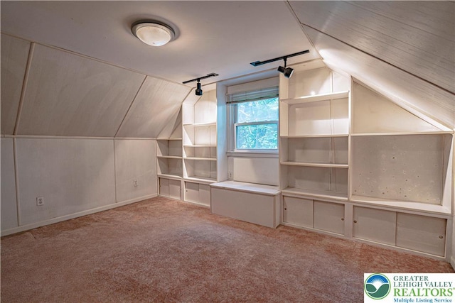 3344 Winchester Rd, Allentown City, PA 18104 - additional living space with lofted ceiling and carpet