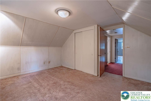 3344 Winchester Rd, Allentown City, PA 18104 - additional living space featuring carpet floors and lofted ceiling