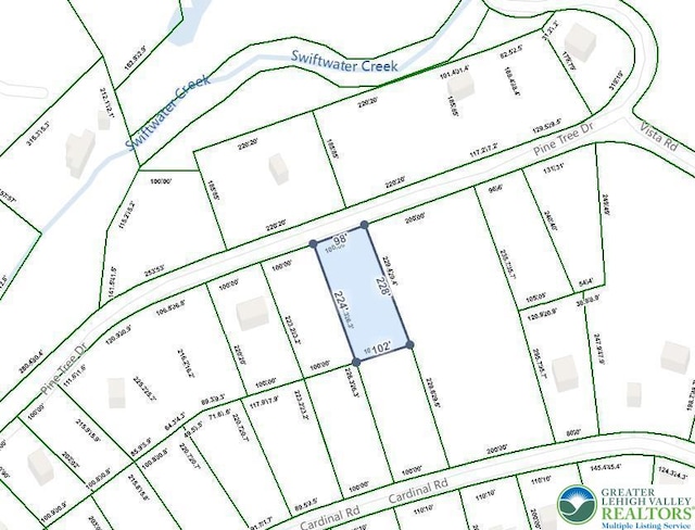 5120 Pine Tr Ln Unit 808, 809, Tobyhanna Twp, PA 18346 - parcel map