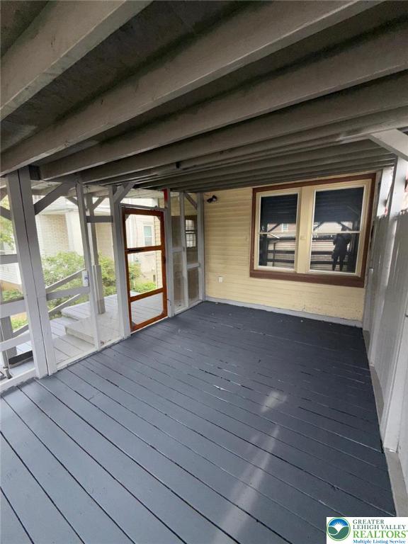 314 S Saint Cloud St, Allentown City, PA 18104 - view of wooden terrace