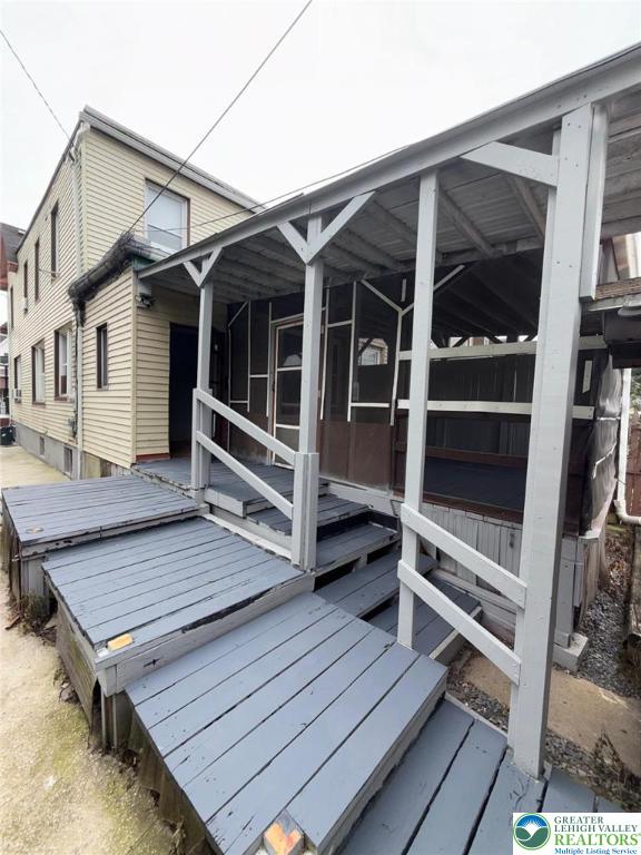 314 S Saint Cloud St, Allentown City, PA 18104 - view of deck