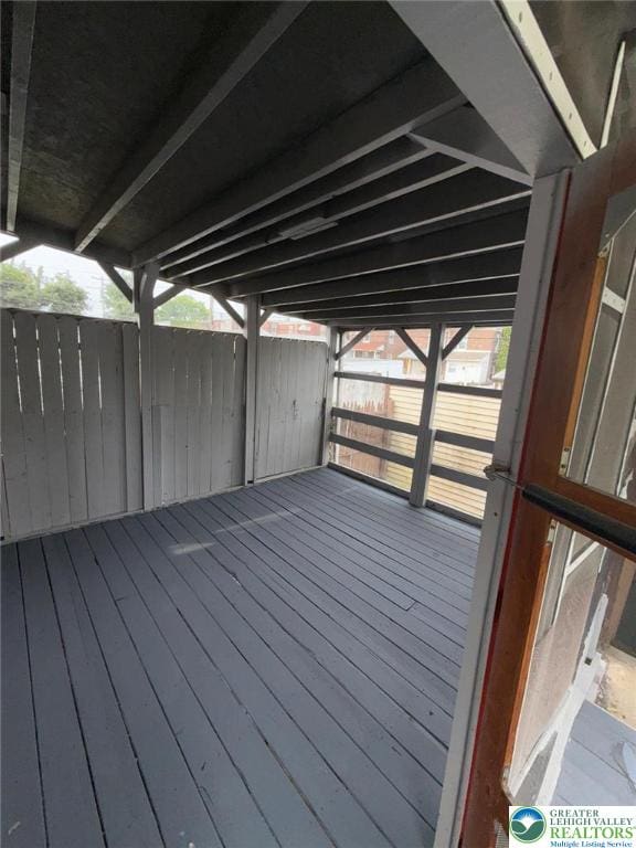 314 S Saint Cloud St, Allentown City, PA 18104 - view of wooden terrace