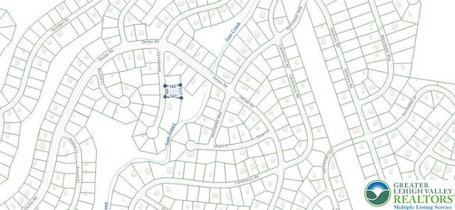 Saunders Ct, Lehman Twp, PA 18324 - map of parcels