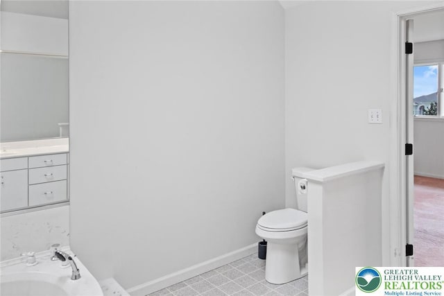 75 Marshall Run, Allen Twp, PA 18067 - bathroom with toilet and vanity