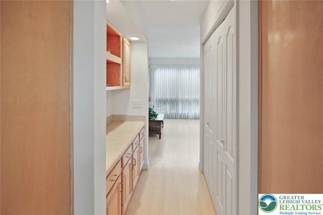 75 Marshall Run, Allen Twp, PA 18067 - hall with light wood-type flooring