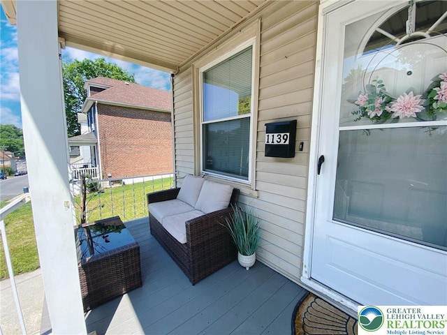 1139 Jackson St, Easton, PA 18042 - view of wooden deck
