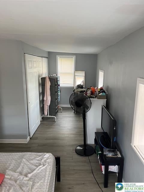 103 N Oak St, Easton, PA 18042 - bedroom featuring wood finished floors and a closet