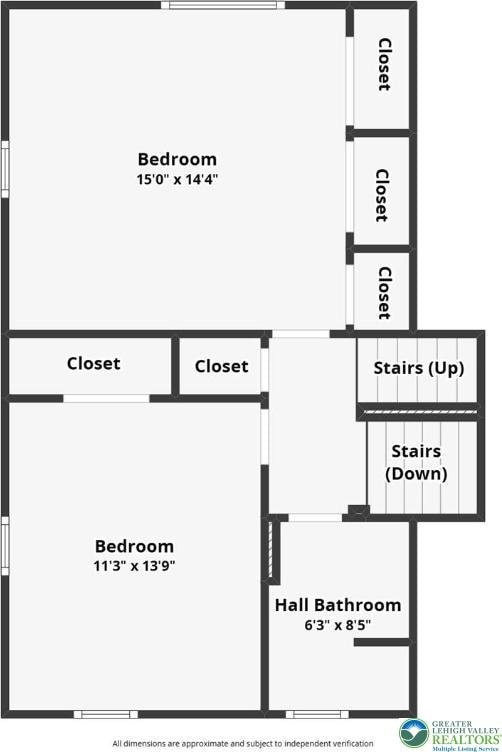 326 N Main St, Allentown City, PA 18104 - view of floor plan / room layout