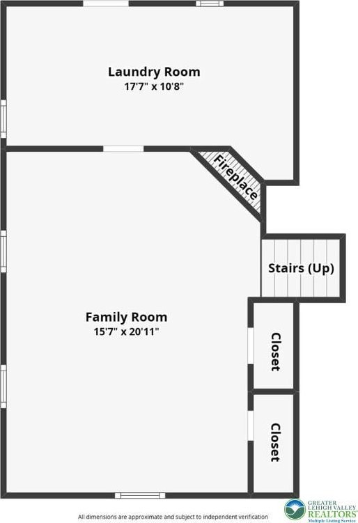 326 N Main St, Allentown City, PA 18104 - view of room layout