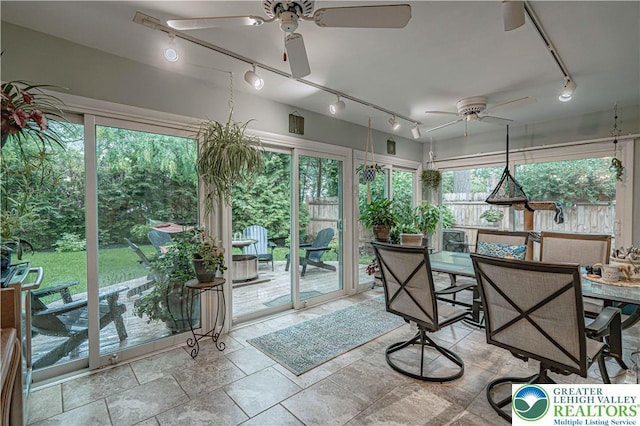326 N Main St, Allentown City, PA 18104 - sunroom / solarium with rail lighting