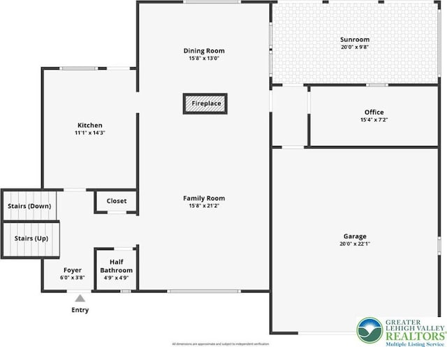 326 N Main St, Allentown City, PA 18104 - view of room layout