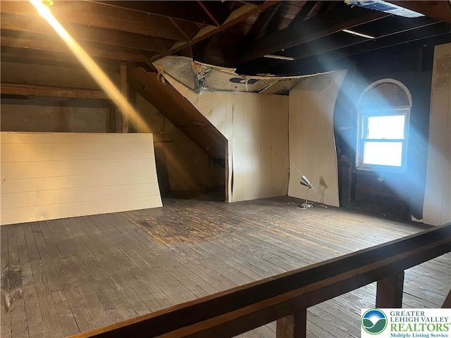 827 Louis St, Easton, PA 18042 - additional living space featuring hardwood / wood-style flooring
