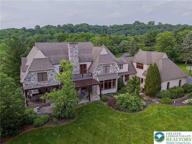 3054 Jordan Rd, North Whitehall Twp, PA 18069 - view of subject property featuring a forest