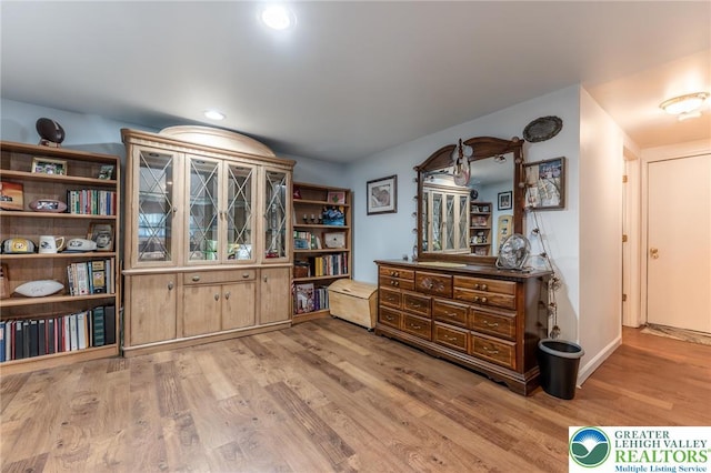 3195 Audubon St, Palmer Twp, PA 18045 - interior space featuring light wood-style floors and recessed lighting