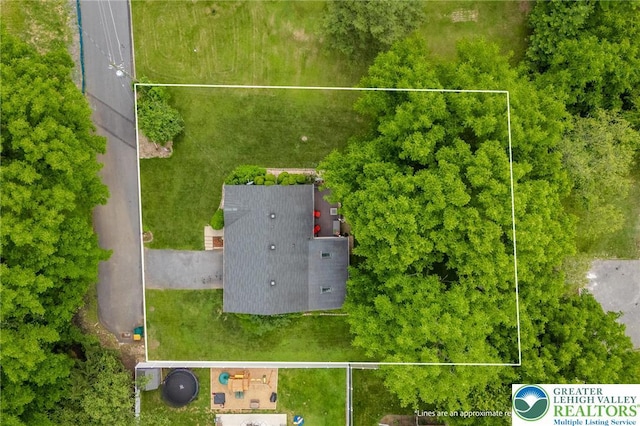3195 Audubon St, Palmer Twp, PA 18045 - aerial view of property's location featuring property parcel outlined