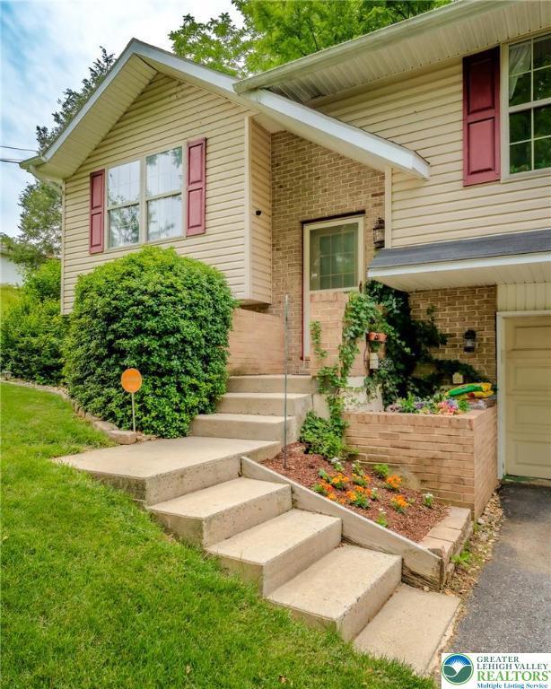 3195 Audubon St, Palmer Twp, PA 18045 - doorway to property with brick siding