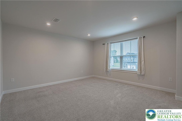 3610 Sweet Meadow Ct, Macungie Boro, PA 18062 - spare room with carpet flooring and recessed lighting
