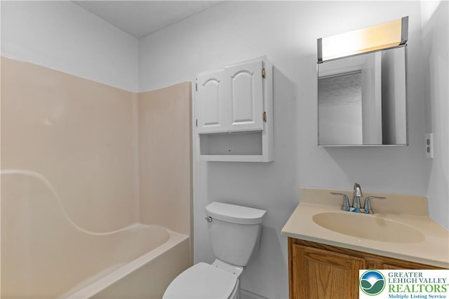 197 Broad Mountain View Dr, Penn Forest Twp, PA 18229 - bathroom featuring vanity and washtub / shower combination