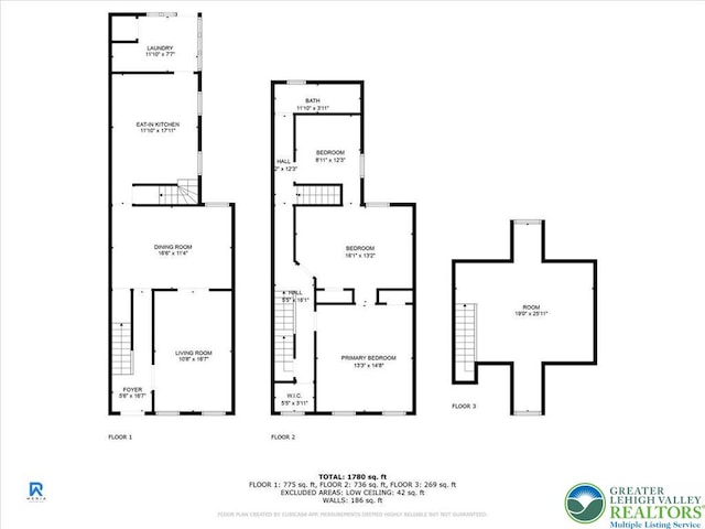 519 N 8th St, Allentown City, PA 18102 - view of home floor plan