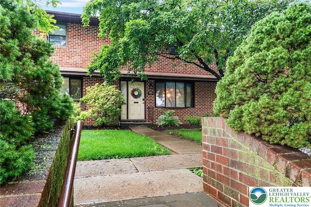 1411 Linden St, Bethlehem City, PA 18018 - view of front of house featuring brick siding