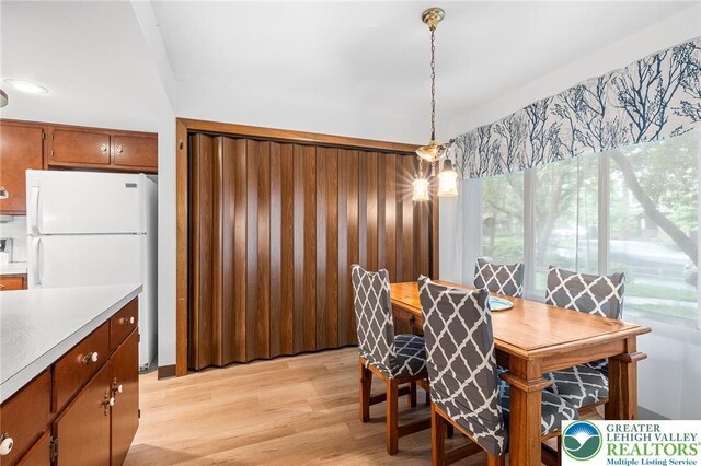 1411 Linden St, Bethlehem City, PA 18018 - dining area featuring light wood finished floors