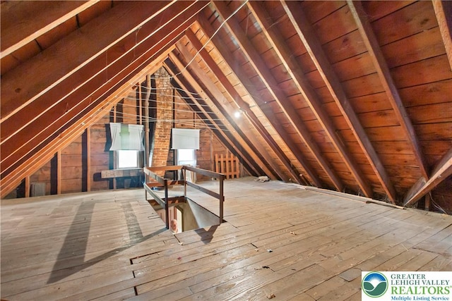 170 S Whitfield St, Nazareth Boro, PA 18064 - unfinished attic with an upstairs landing