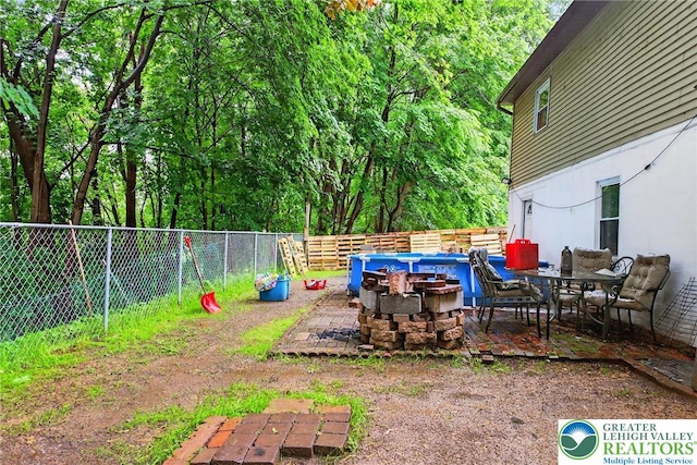 485 S Walnut St, Slatington Boro, PA 18080 - view of fenced backyard