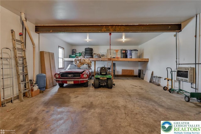 634 Country Club Rd, Easton, PA 18045 - garage featuring heating unit