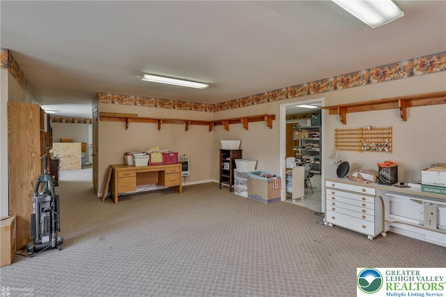 634 Country Club Rd, Easton, PA 18045 - finished below grade area featuring carpet flooring