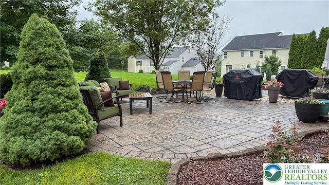 102 Gray Dr, Allen Twp, PA 18067 - view of patio featuring area for grilling and outdoor dining area