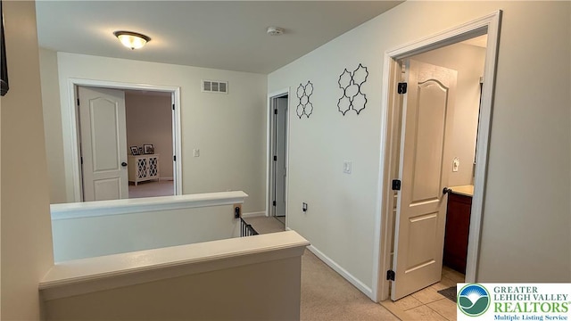 102 Gray Dr, Allen Twp, PA 18067 - corridor with an upstairs landing and baseboards