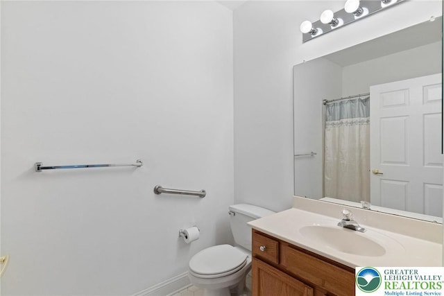 1883 Gregory Pl, Lower Saucon Twp, PA 18055 - full bathroom featuring vanity and curtained shower
