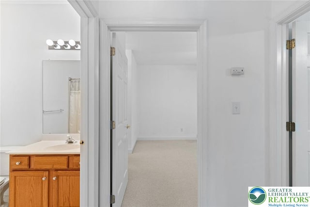 1883 Gregory Pl, Lower Saucon Twp, PA 18055 - full bathroom featuring toilet and vanity