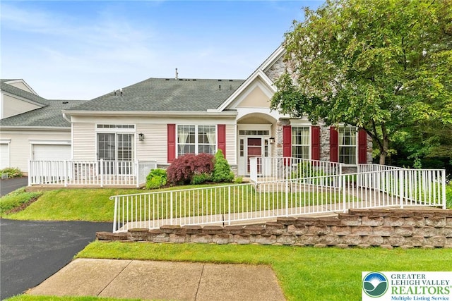 1883 Gregory Pl, Lower Saucon Twp, PA 18055 - view of front of property with asphalt driveway and roof with shingles