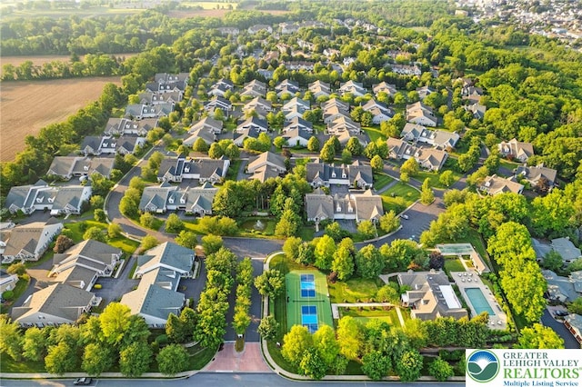 1883 Gregory Pl, Lower Saucon Twp, PA 18055 - aerial view of residential area
