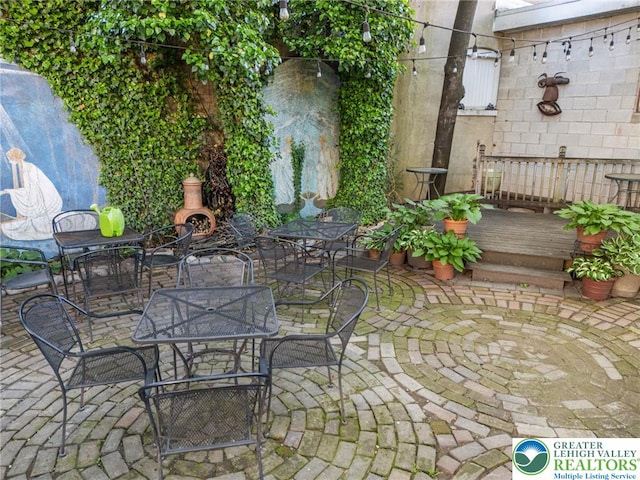 209 Northampton St, Easton, PA 18042 - view of patio featuring outdoor dining space