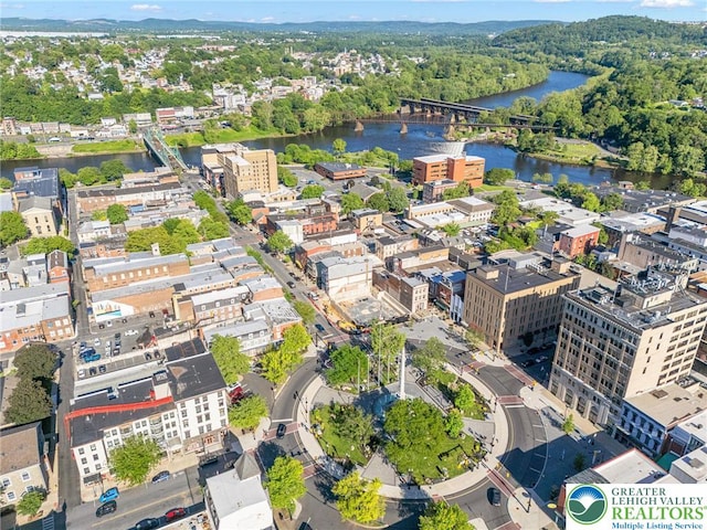 209 Northampton St, Easton, PA 18042 - aerial view of a notable bridge and a nearby body of water
