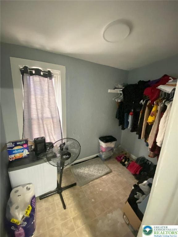 522 N Jordan St, Allentown City, PA 18102 - spacious closet with light tile patterned floors