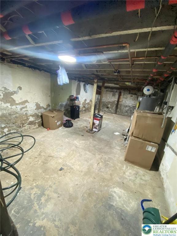 522 N Jordan St, Allentown City, PA 18102 - view of unfinished below grade area