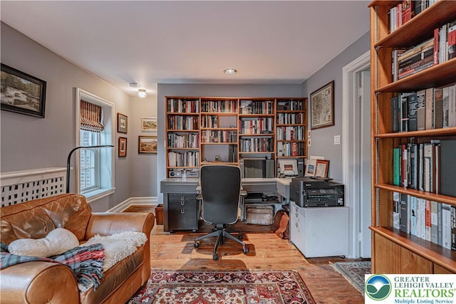 407 N 8th St, Allentown City, PA 18102 - office space with wood finished floors and baseboards
