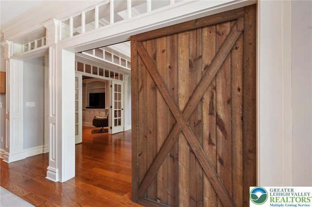 2051 Forge Run, Bethlehem City, PA 18015 - detailed view of wood finished floors and baseboards