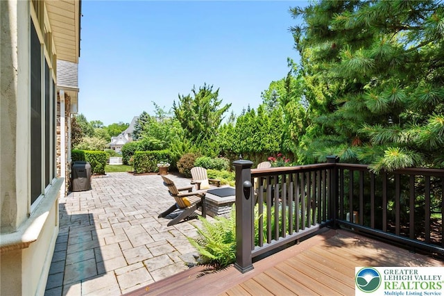 2051 Forge Run, Bethlehem City, PA 18015 - deck featuring a patio