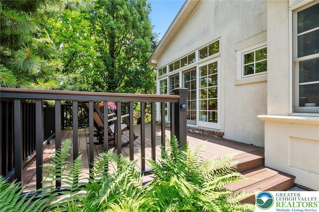 2051 Forge Run, Bethlehem City, PA 18015 - view of wooden deck