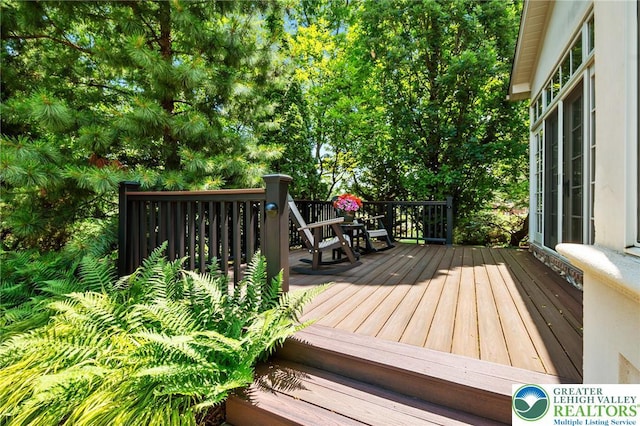 2051 Forge Run, Bethlehem City, PA 18015 - view of wooden terrace